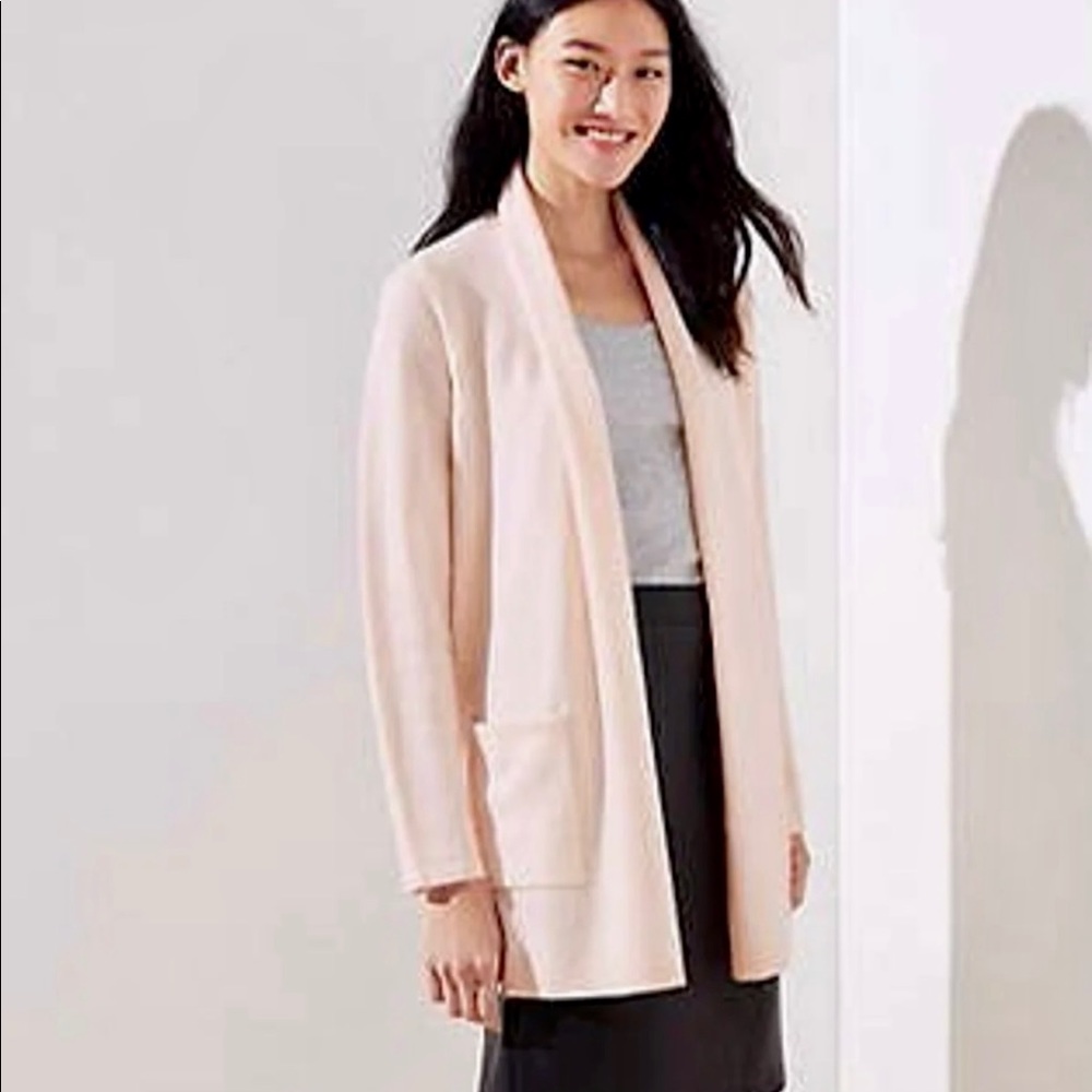 Loft Plus Open Pocket Cardigan